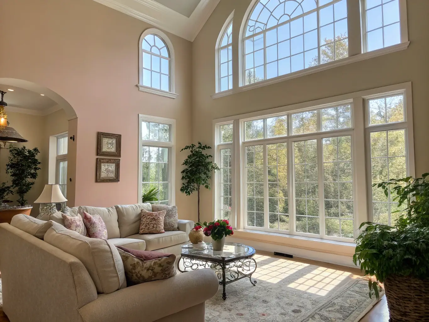 A spacious and well-lit common area with comfortable seating, a large TV, and a selection of books and games. The area is designed for socializing and relaxation, reflecting the communal spirit of Alaquiler Zarautz.